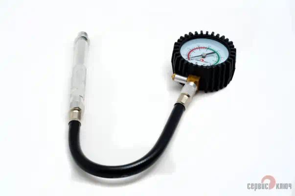 75556 — Компрессометр сервис ключ (универсальный с гибким шлангом) СЕРВИС КЛЮЧ